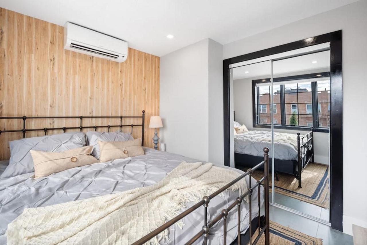 Nyc Skyline Views, Sauna & Rooftop - Romantic Escape At "Brooklyn Bay Lofts" Нью-Йорк Экстерьер фото
